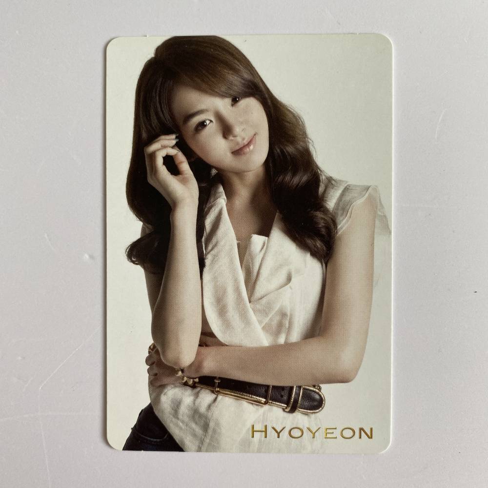 SNSD 'GENIE' JAPANESE PHOTOCARD - HYOYEON